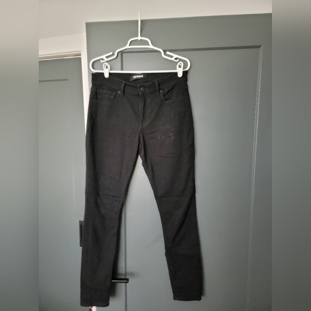 Express Women's Skinny Jeans - Black